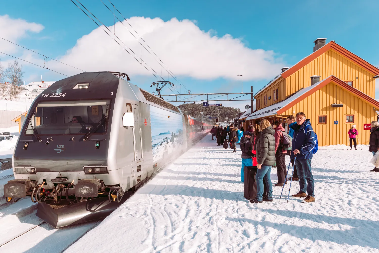 Geilo train station