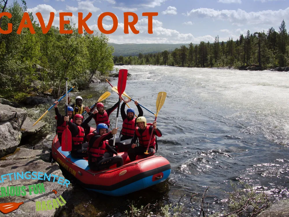 Gavekort Rafting