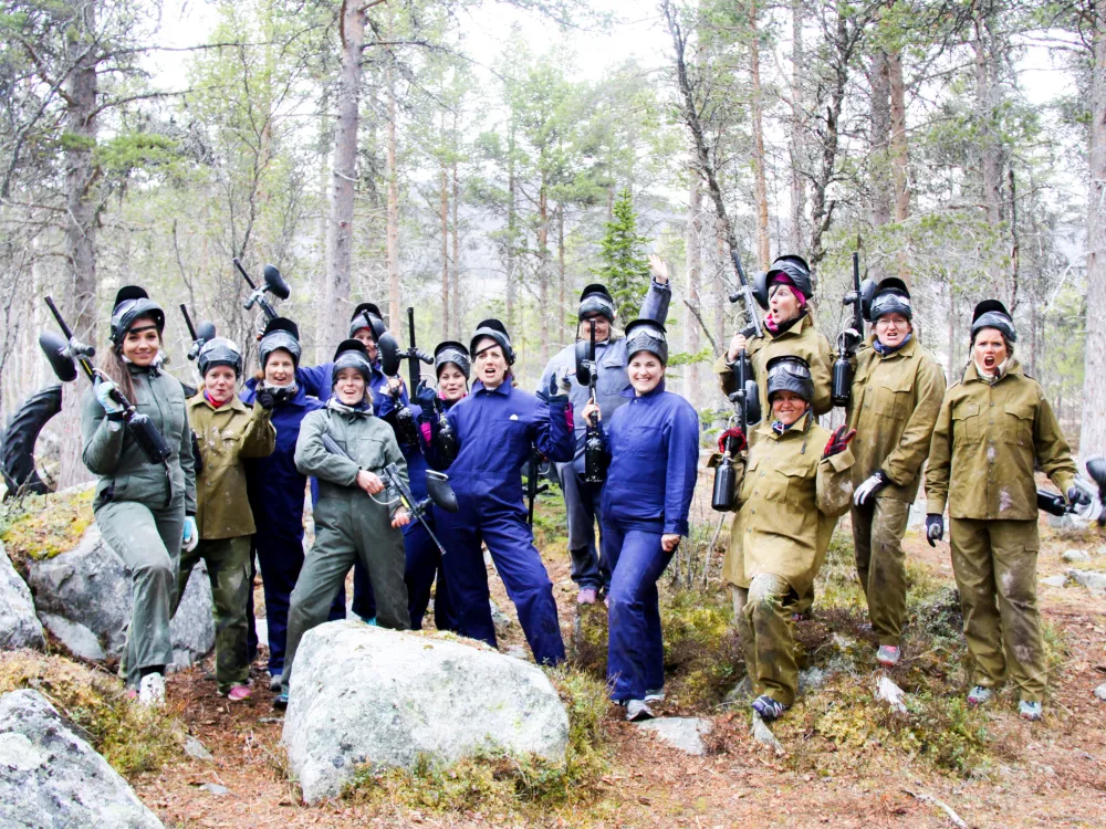 Paintball - fra 8 personer