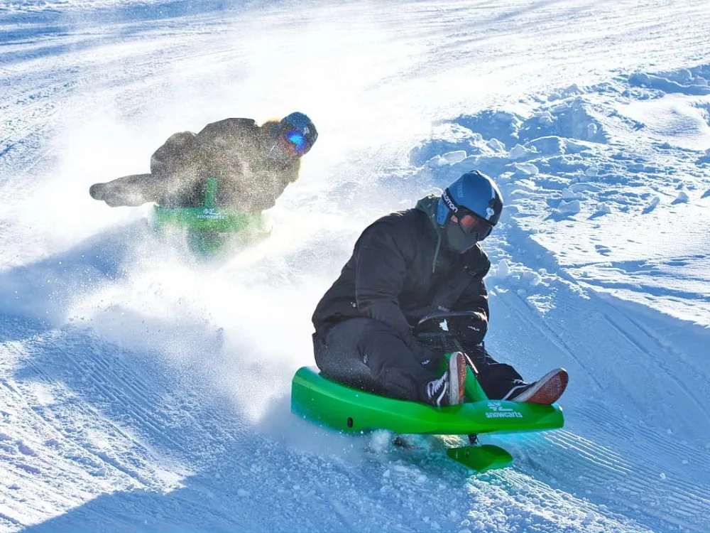 Lift-based sledding - 2 hours action on the toboggan run