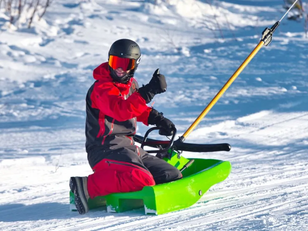 Lift-based sledding - 2 hours action on the toboggan run