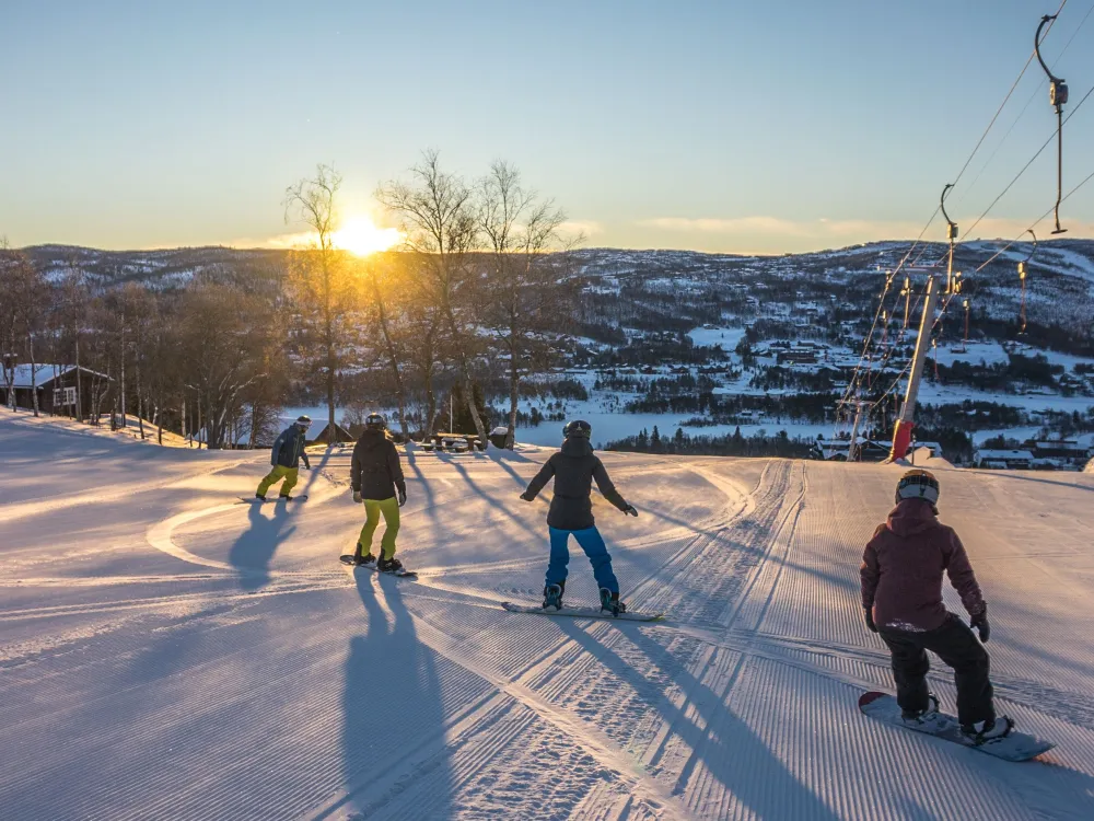 Geilo Skiskole - Snowboard gruppekurs