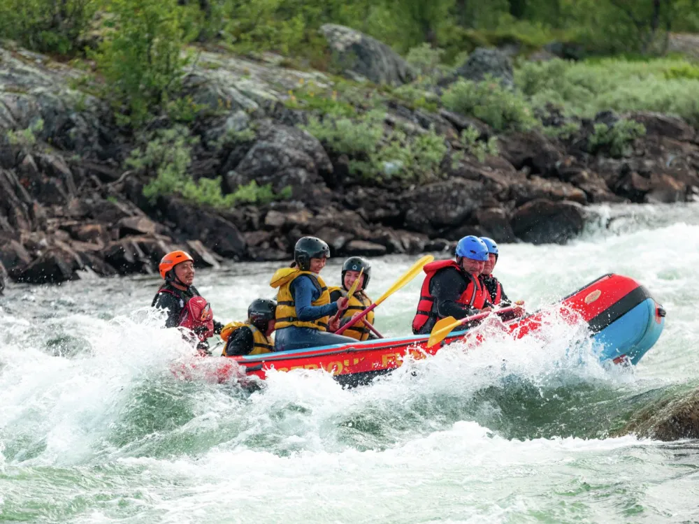 Rafting i Numedalslågen