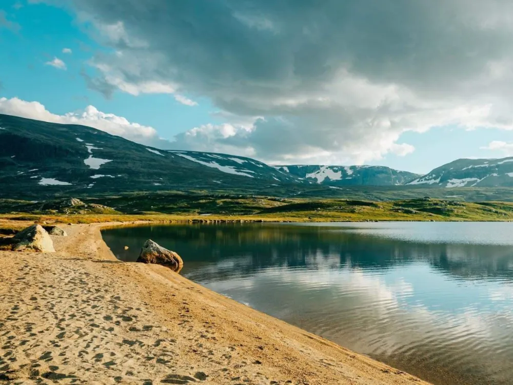 Halletjørne - fjell badevann