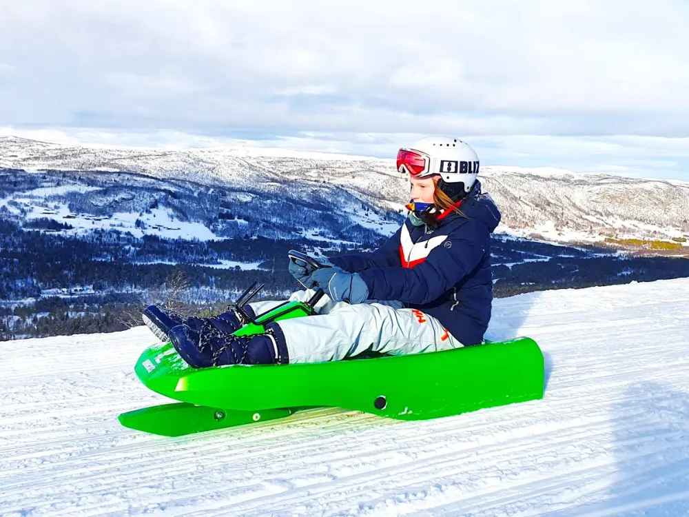Lift-based sledding - 1 hour 