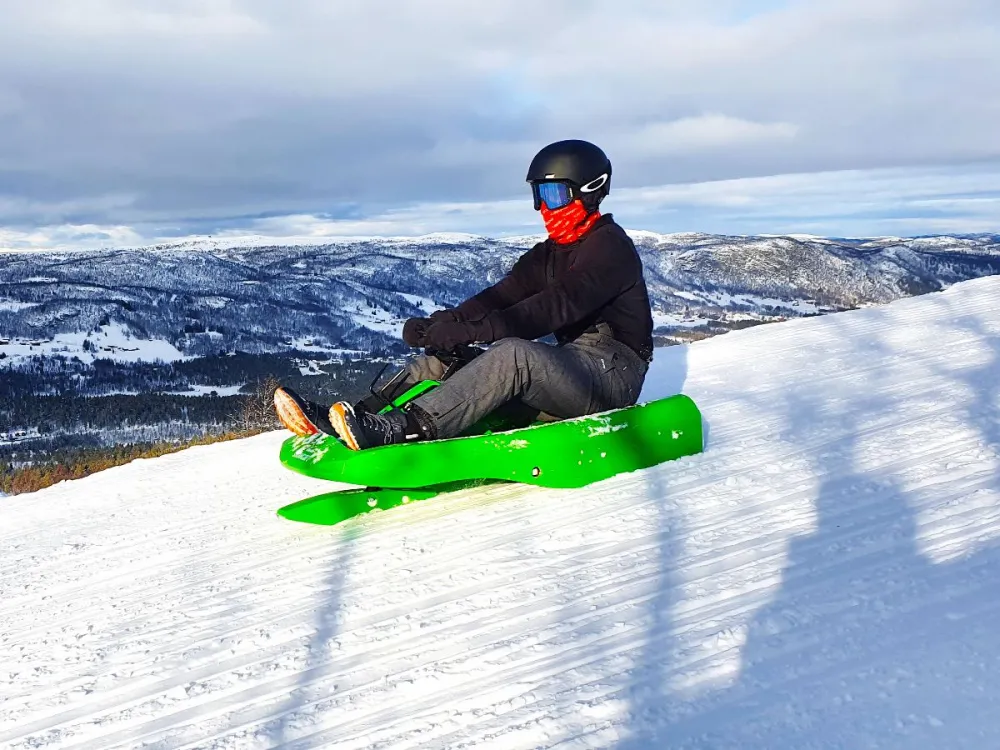 Lift-based sledding - 1 hour 