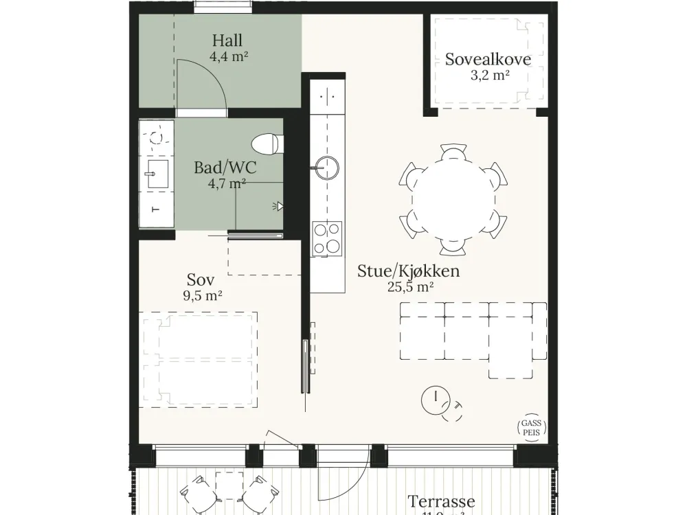 Kikut Alpine Lodge Apt 6102