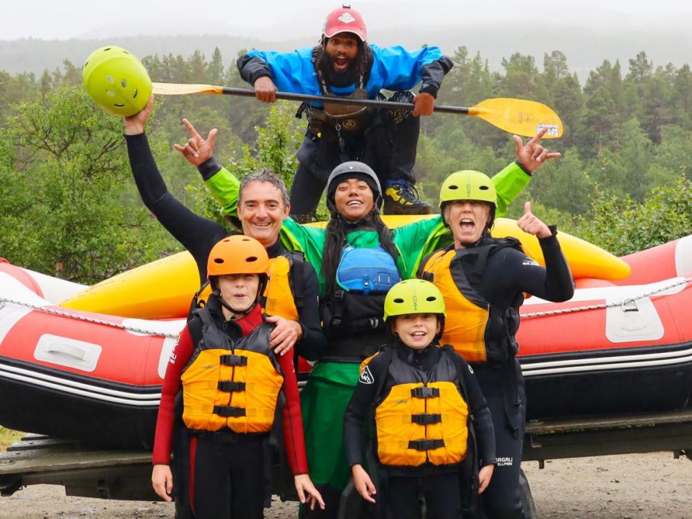Dagali Fjellpark - Familie Rafting med snacks 