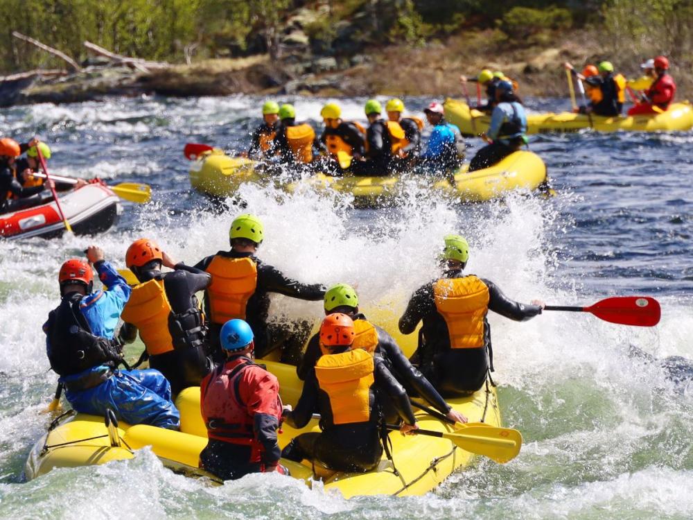 Dagali Fjellpark - Classic Rafting with a snack