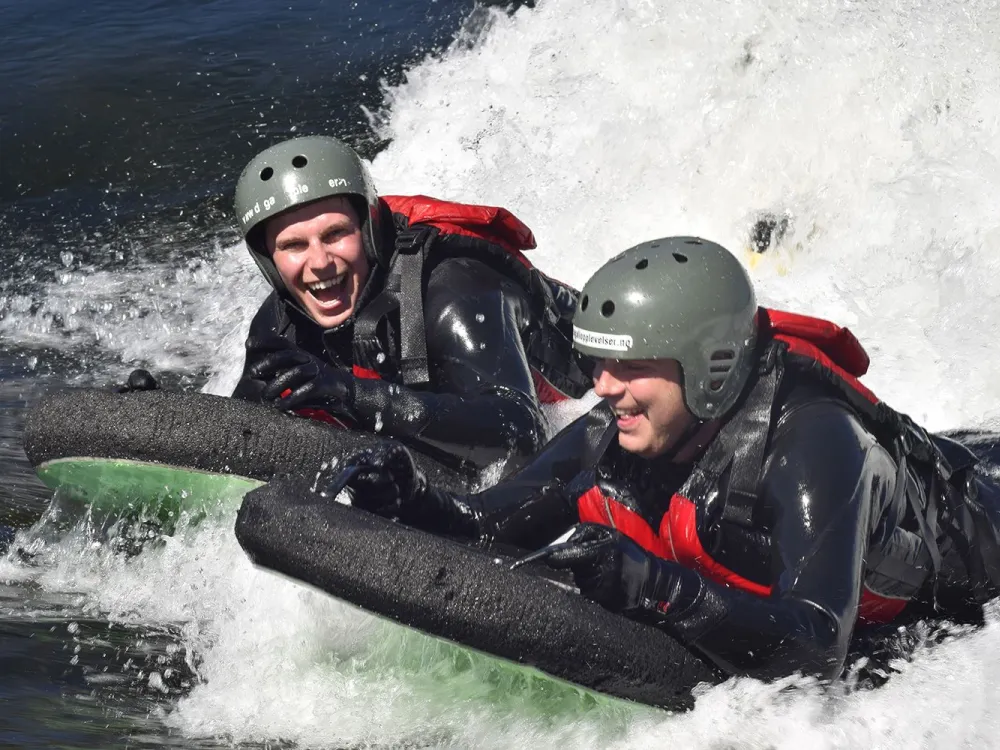 River boarding