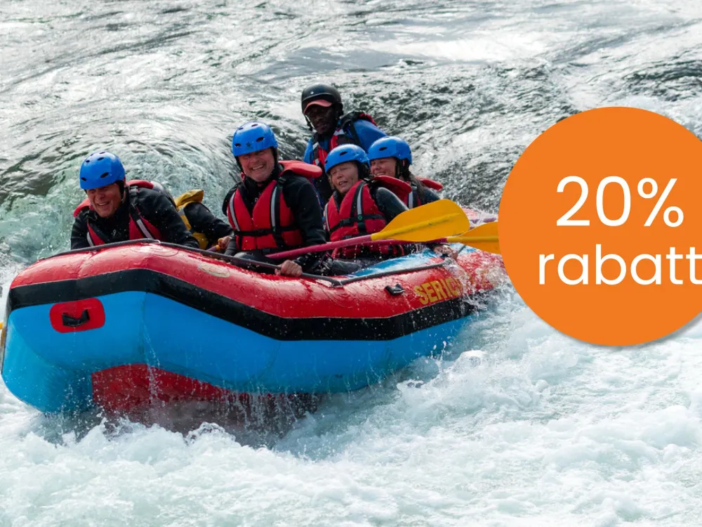 Rafting i Numedalslågen