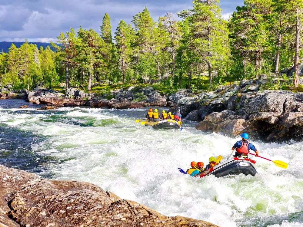 Dagali Fjellpark - Classic Rafting med snacks