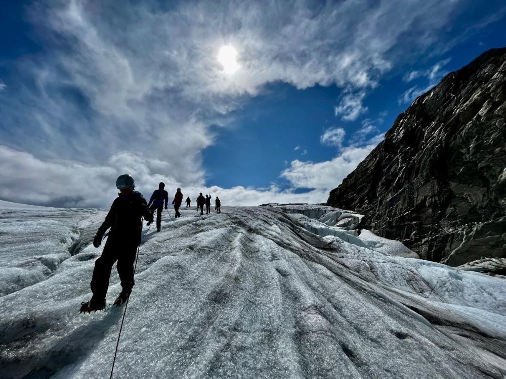 Glacier Tour on Hardangerjøkulen 