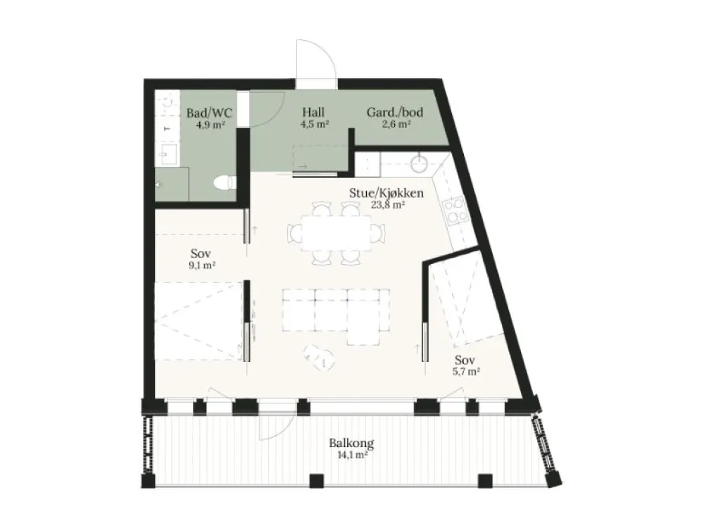 Kikut Alpin Lodge Apt 2102