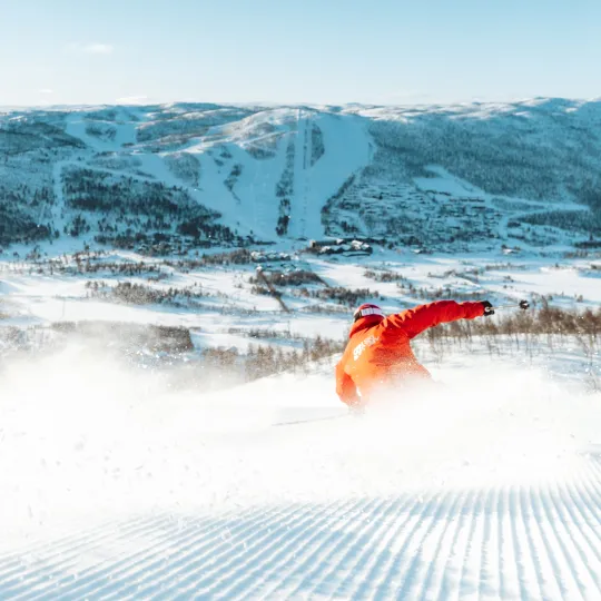 Skiing Geilo 